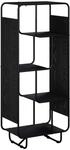 vidaXL Highboard Schwarz Eichen-Optik 60 x 37,5 x 144 cm Holzwerkstoff | Dieser