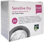 FAIR SQUARED Sensitive Dry Kondome 55 mm 50 St&uuml;ck &ndash; trockenes Kondom aus fair
