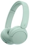 Sony WH-CH530 Kabellose Bluetooth Kopfh&ouml;rer - Minzgr&uuml;n | Leicht, 10-Band-EQ, 360