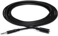 Hosa MHE-125, Headphone Extension Cable, 3.5 mm TRS to 3.5 mm TRS, 25 ft