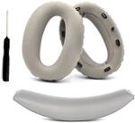 INF Ersatz-Ohrpolster und Kopfband-Set kompatibel mit Sony WH-1000XM2 / MDR-1000X -