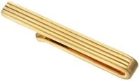 Kuzzoi Herren Krawattennadel mit Rillen Struktur, Krawattenklammer (5 mm)...