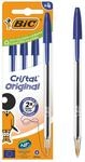 BIC Cristal Original Kugelschreiber, 4 St&uuml;ck