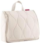 reisenthel toiletbag XL Puffer Stone - praktischer Kulturbeutel mit Haken,