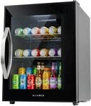 KLAMER Getr&auml;nkek&uuml;hlschrank 37 L, Mini K&uuml;hlschrank bis 35 Dosen, 0-20&deg;C 