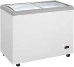 GastroHero Eiscreme-Gefriertruhe, 217L, LED-Beleuchtung, Wei&szlig; ECTE217 
