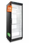 GastroHero Lagerk&uuml;hlschrank 336 L, 5 B&ouml;den, Schwarz LKSE400BG |...