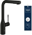 GROHE Essence, K&uuml;chenarmatur 2 Strahlarten (Wasserhahn K&uuml;che mit ausziehbarer