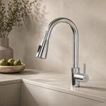AM.PM X-Joy S Wasserhahn K&uuml;che Drehbar, K&uuml;chenarmatur Chrom, Sp&uuml;ltischarmatur