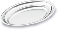 LACOR 62820 Buffet - Tablet Tassen oval, 20 cm | Aus lebensmittelechtem Edelstahl