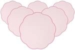 Villeroy & Boch &ndash; Fleur Gifts Platzset 6er Set, Ma&szlig;e: ca. 40 &times; 40 cm, Rosa,