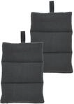 S&ouml;dahl Harmony Topflappen 15 x 23 cm 2 Stck. Ash