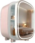 Cecotec Mini K&uuml;hlschrank CoolingBeauty 4000 Mirror Rose. 4 L Kapazit&auml;t, k&uuml;hlt bis