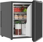 HOMCOM Mini K&uuml;hlschrank 44L/46 Dosen Kleiner K&uuml;hlschrank, Schwarz |...