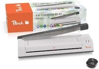 Peach Laminierger&auml;t A3 mit 10 Laminierfolien - auch f&uuml;r A4-4 in 1 Set | Premium