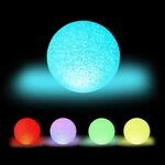 Relaxdays LED Kugelleuchte, mit Farbwechsel, batteriebetrieben, ohne Kabel, f&uuml;r