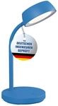 MAUL LED Tischlampe blau MAULabby warmwei&szlig; flexibel f&uuml;r B&uuml;ro Zuhause | angenehmes