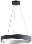 Lucande LED Pendelleuchte Daelor dimmbar (Design, Modern) in Schwarz aus Metall...