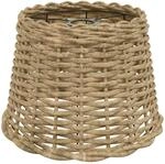 vidaXL Lampenschirm Braun &Oslash;30x20 cm Korbweide