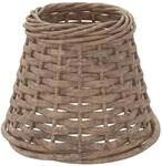 vidaXL Lampenschirm Braun &Oslash;15x12 cm Korbweide