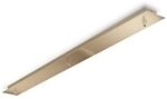 Rosone lineare Ideal Lux a 3 luci in ottone - 249285