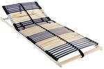 vidaXL Bett-Lattenrost Braun 90 x 190 cm Massivholz Buche, Moderne