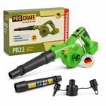 Procraft PB22bb Akku Laubbl&auml;ser 20 V Solo - ohne Akku, ohne Ladeger&auml;t |...
