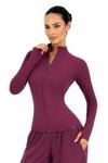 SMILODOX Trainingsjacke Damen Nexa, Slim Fit, Tailliert, Figurbetont,...