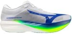Mizuno Hyperwarp Elite Laufschuhe, Wei&szlig;/Lightning Yellow/Hyper Blue