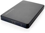 Conceptronic CHD2MUSB3B 2,5-Zoll-Festplattenbox USB 3.0 HDD Geh&auml;use SATA I-III