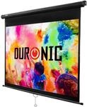 Duronic MPS60 Leinwand | 4:3 Rolloleinwand 60" Zoll 122 x 91 cm | Heimkino mit...