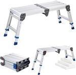 VEVOR Arbeitsplattform 851x305mm, Klappbare Arbeitsb&uuml;hne aus Alu mit 226,8kg