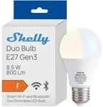 Shelly Duo Bulb E27 Gen3 - WLAN Smart LED Gl&uuml;hbirne, 9W, 800lm, Farbtemperatur