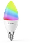 Hama smarte Gl&uuml;hbirne E14m, 4,9W, smarte Lampe RGB und wei&szlig;, Kerzenform | dimmbare