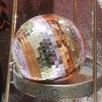 Spiegelkugel pastell - sch&ouml;ne ruhige Farbt&ouml;ne - Echtglas Discokugel Dekokugel