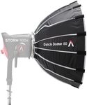 Aputure Quick Dome 60 runde Bowens-Halterung, 61 cm Softbox | Tragetasche,
