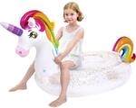 JOYIN Wasser Pool Luftmatratze Kinder, Aufblasbare Einhorn Pool Flo&szlig; mit...