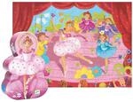 Djeco - DJ07227 - Puzzle - Ballerina Silhouette