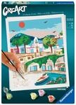 Ravensburger CreArt 12023204 - Griechische Insel - Malen nach Zahlen...