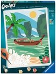 Ravensburger CreArt Phuket - Malen nach Zahlen f&uuml;r Erwachsene | DIY Malset mit