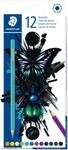 STAEDTLER 146 Buntstifte &ndash; 12 Farben, Cool & Cute Edition | Sechskant, weiche Mine,