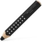 Faber-Castell - Buntstift Grippy Schwarz 3-in-1 Malstift | Dicker Farbstift f&uuml;r