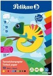 Pelikan Tonpapier Block A3, 10 Blatt in 10 Farben, Blauer Engel