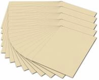 Bringmann folia 614/50 10 - Fotokarton DIN A4, 300 g/qm, 50 Blatt, chamois - zum