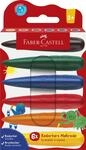 Faber-Castell - Wachsmalstifte Finger 6-teilig ab 3 Jahren | Ergonomische...