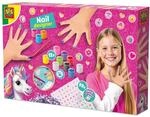SES Creative 14729 Einhorn-Nageldesigner - Kreatives Set f&uuml;r Kinder ab 6 Jahren -