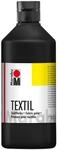 Marabu 17160075073 - Textil Stoffmalfarbe f&uuml;r helle Stoffe, Schwarz 500 ml,