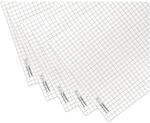 magnetoplan 1227301 Flipchart-Papier | Einseitig kariert | R&uuml;ckseite blanko 