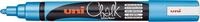 Uni-Ball 186217 - Fenster- und Kreidemarker UNI CHALK mit Rundspitze PWE-5M,...