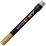 POSCA - Acrylmarker PCF-350 Gold Pinselspitze | Marker mit wasserbasierter